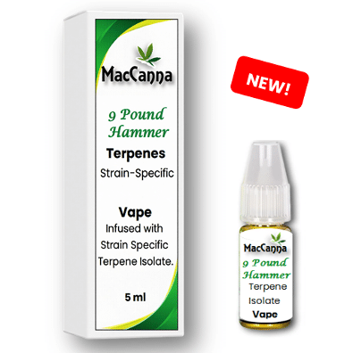 9 Pound Hammer Terpene Isolate Vape